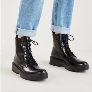 Levi’s Bria Leather Platform Boots